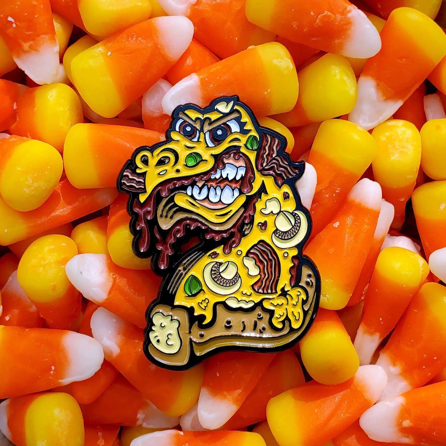 Pizza Monster - Enamel Pin