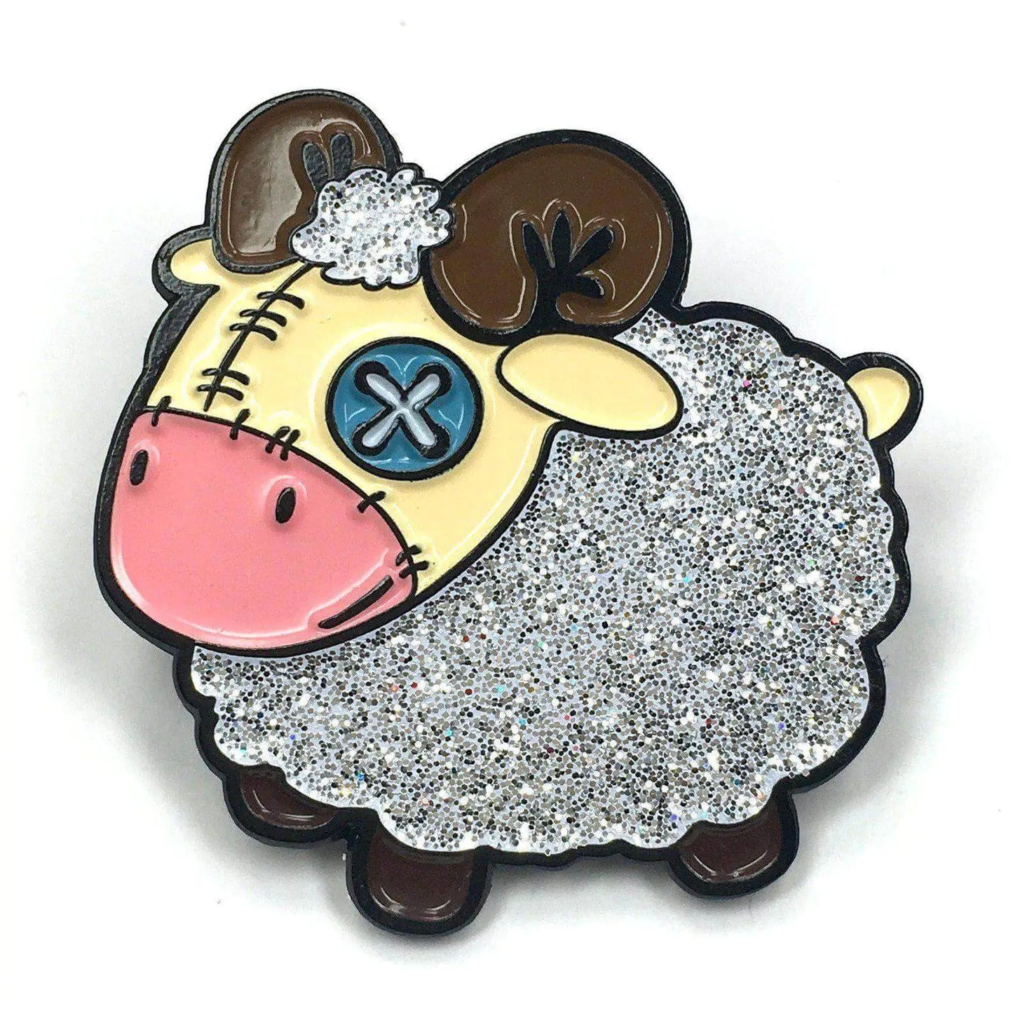 Plush Sheep - Enamel Pin
