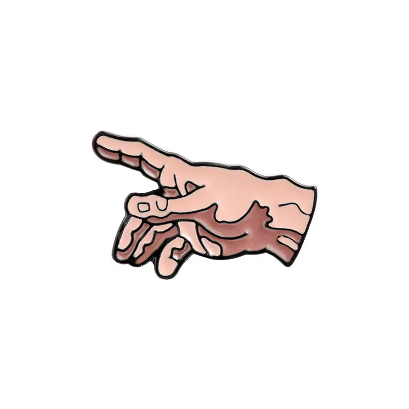 The Creation Of Adam - Enamel Pin