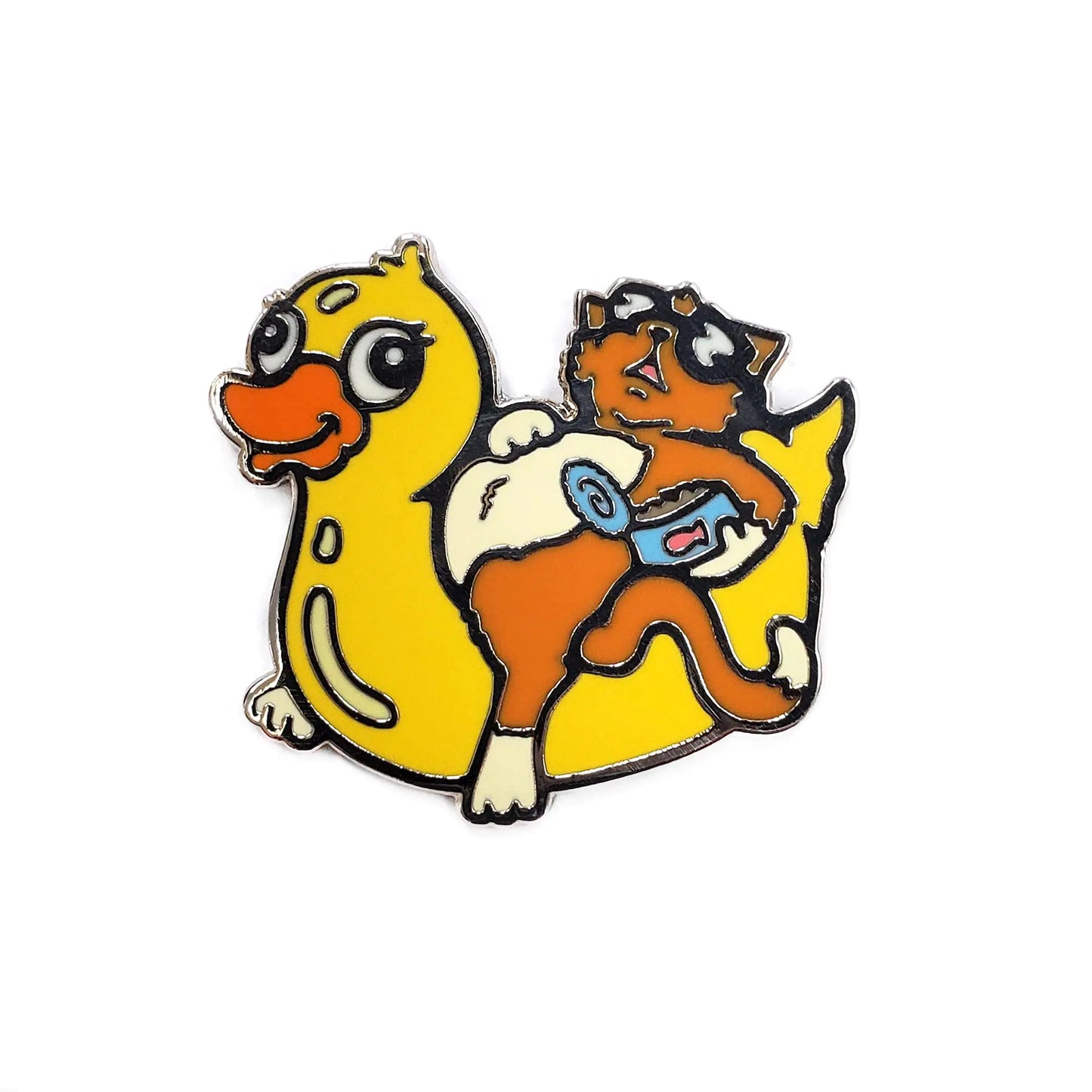 Pool Cat -Enamel Pin