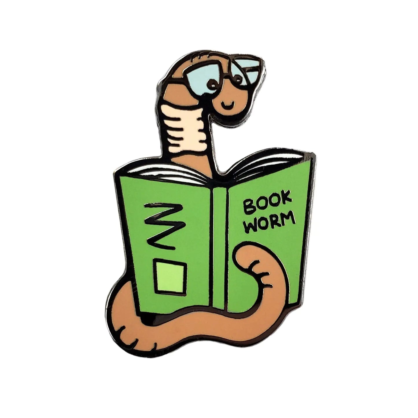 Book Worm - Enamel Pin