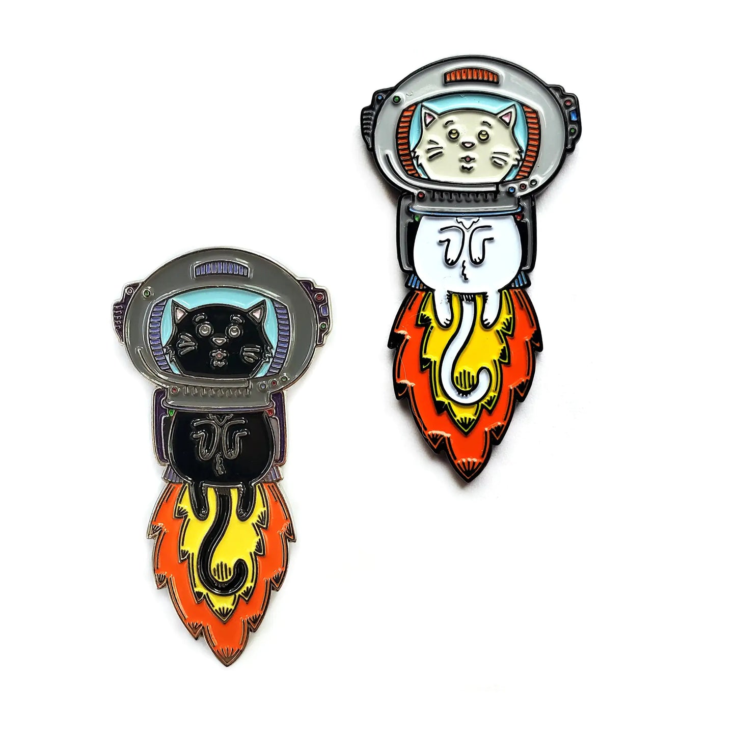 Astronaut kitty - Enamel Pins