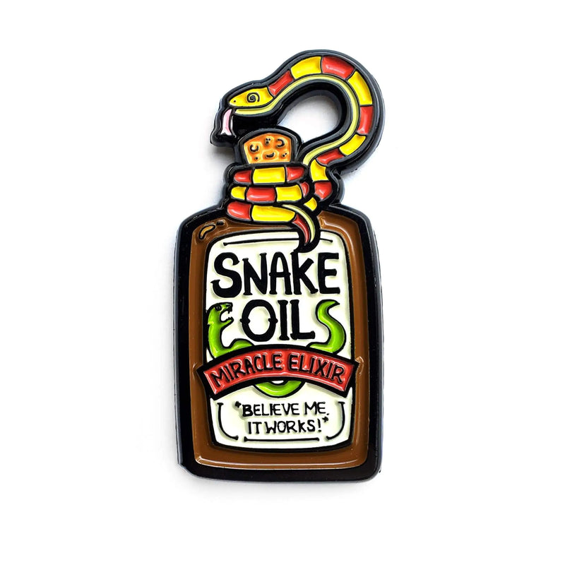 Snake Oil - Enamel Pin