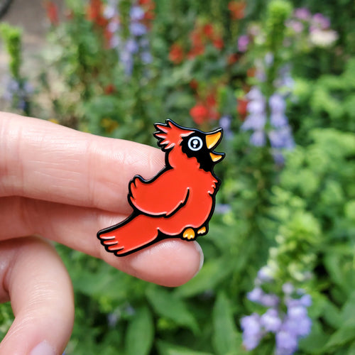 Cardinal - Enamel Pin