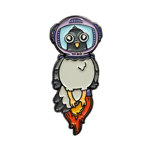 Astronaut Pigeon - Enamel Pin