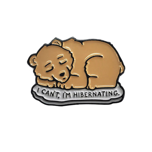 Hibernating - Enamel Pin
