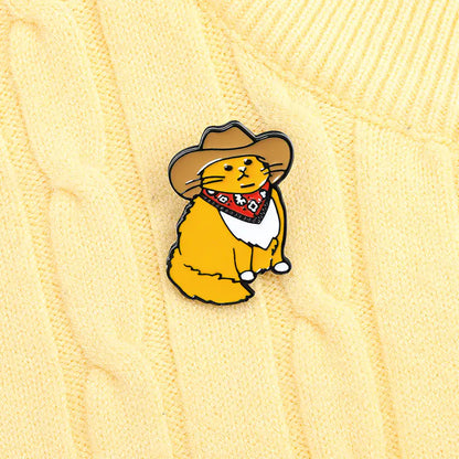Cowboy Kitten - Enamel Pin