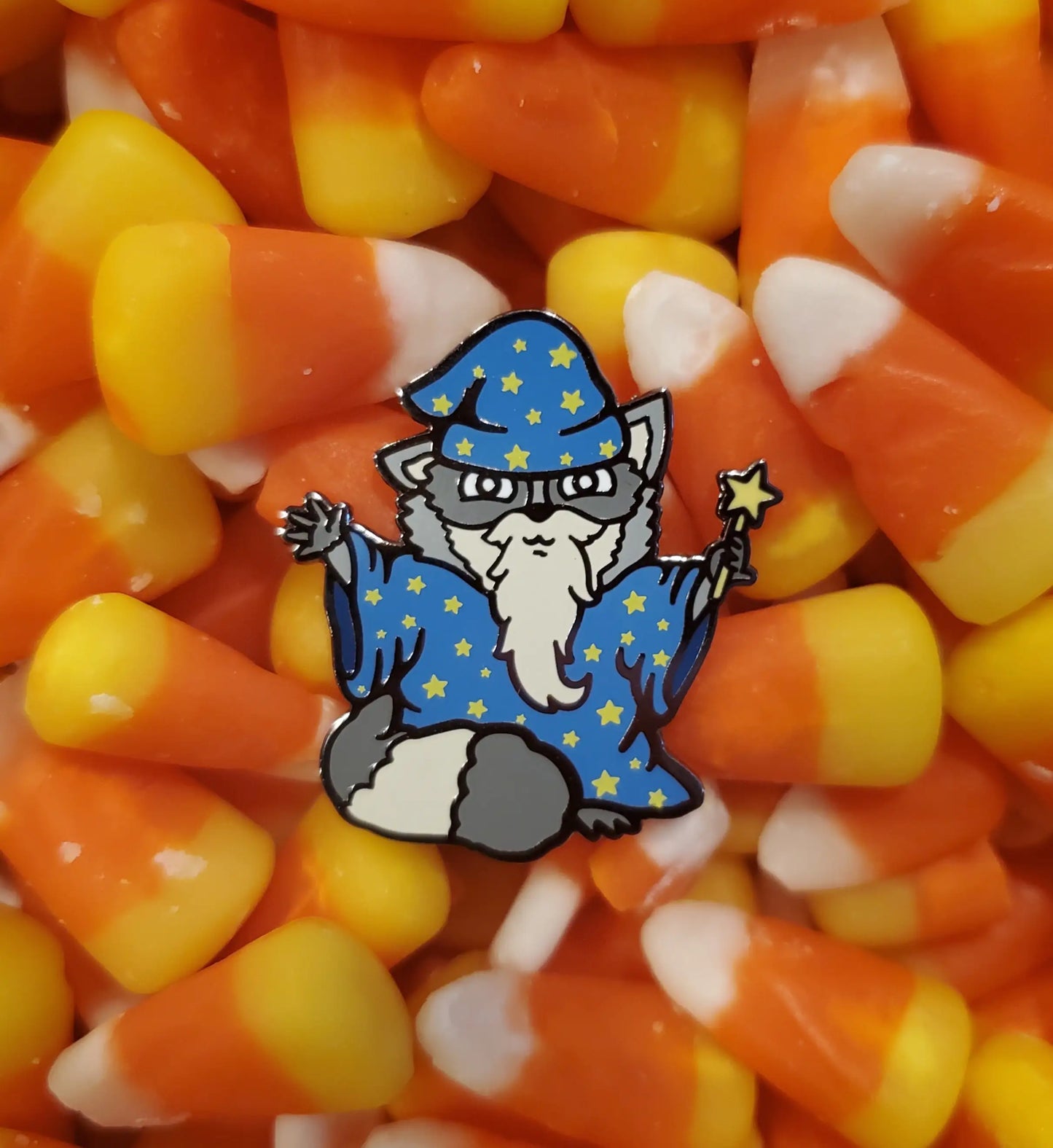 Wizard Raccoon - Enamel Pin