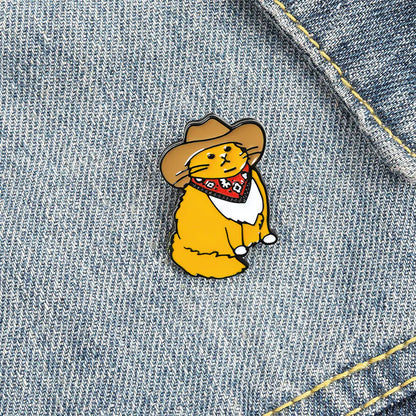 Cowboy Kitten - Enamel Pin