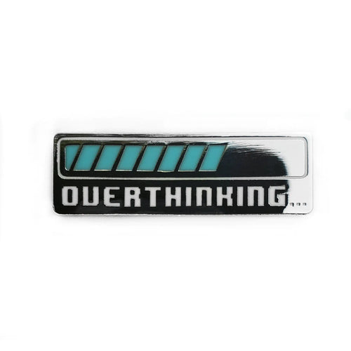 Overthinking - Enamel Pin