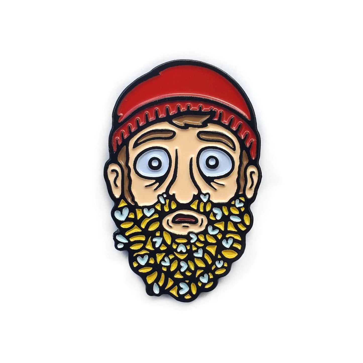 Beard o' Bees - Enamel Pin