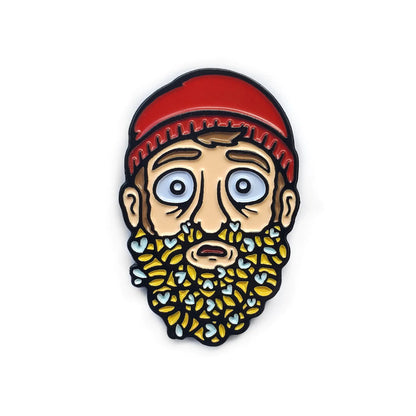 Beard o' Bees - Enamel Pin