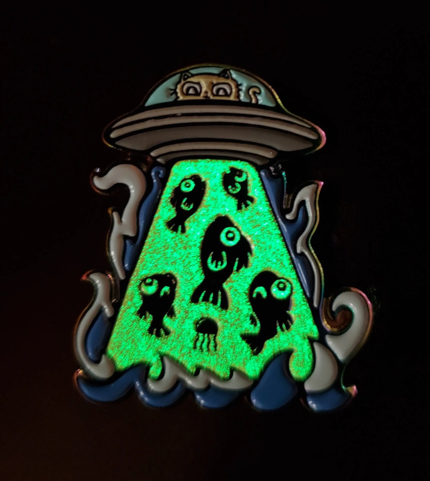 UFO Cat - Enamel Pin