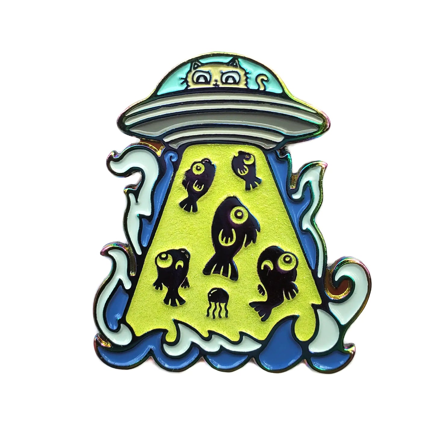 UFO Cat - Enamel Pin
