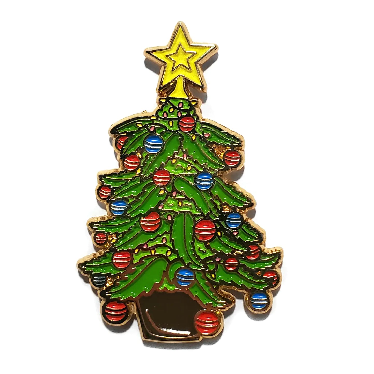 Cannabis Christmas Tree - Enamel Pin