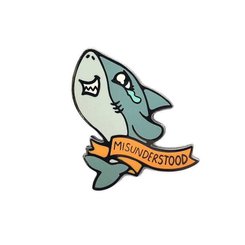 Misunderstood Shark - Enamel Pin