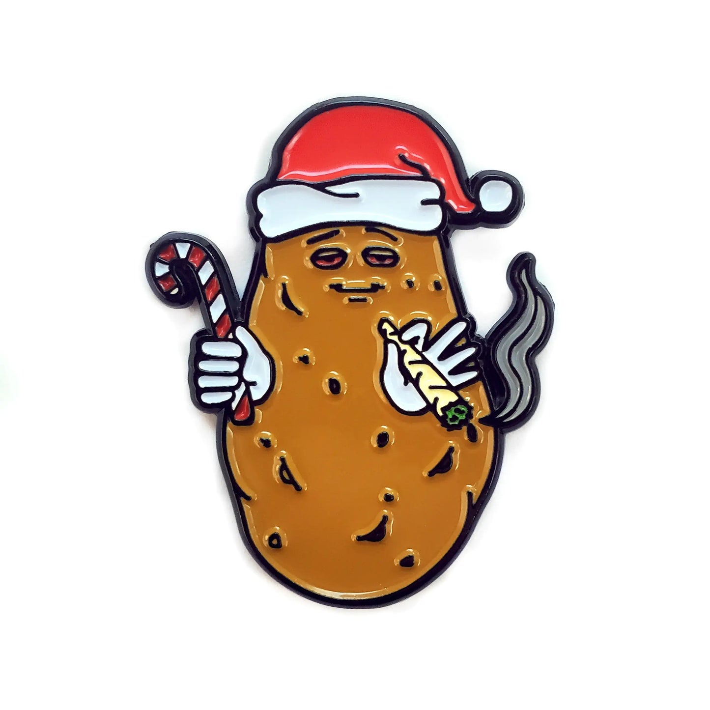 Christmas Baked Potato - Enamel Pin