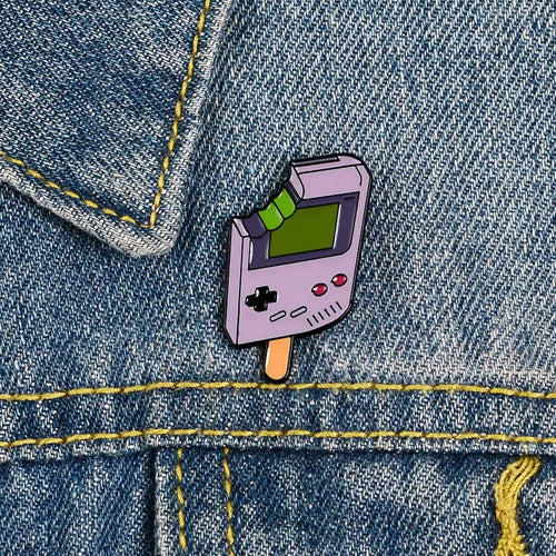 Popsicle GameBoy - Enamel Pin