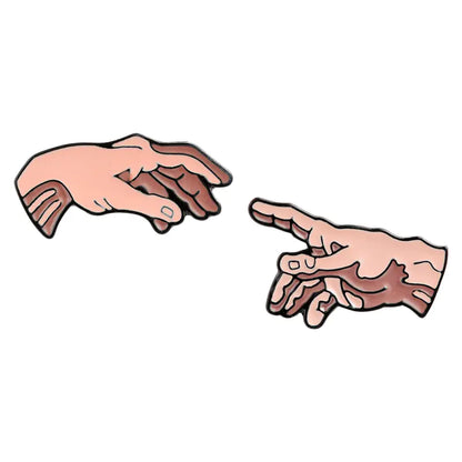 The Creation Of Adam - Enamel Pin