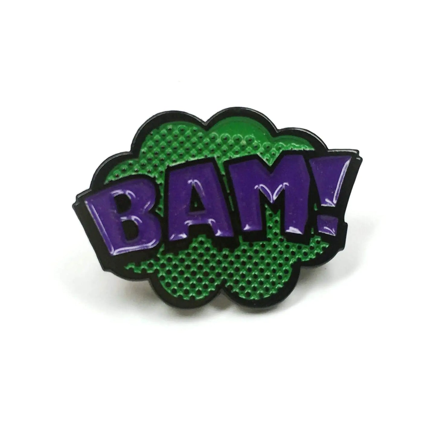 "BAM!" Pop Art - Enamel Pin