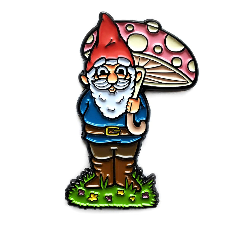 Garden Gnome - Enamel Pin