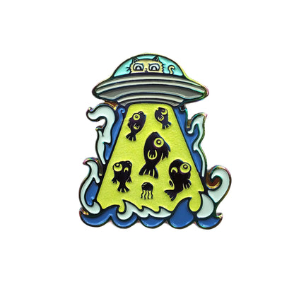 UFO Cat - Enamel Pin