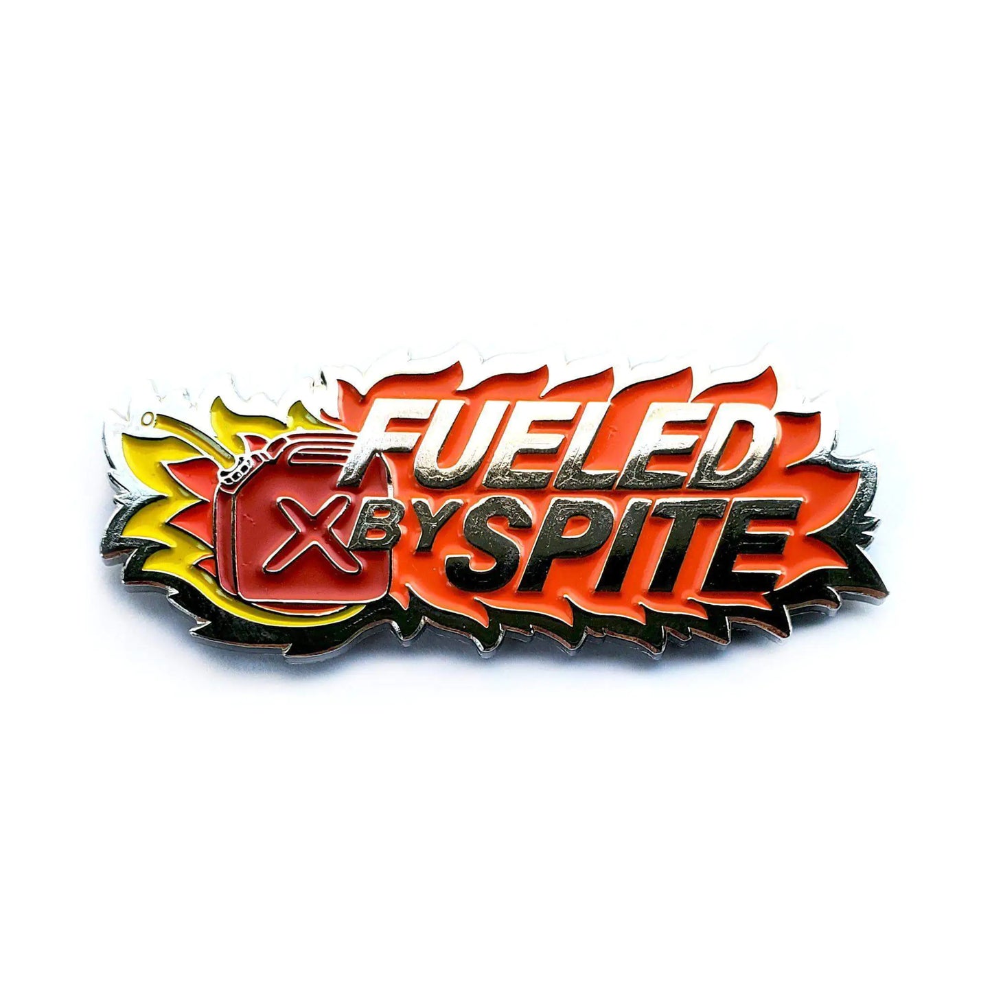 "Fueled by Spite" - Enamel Pin