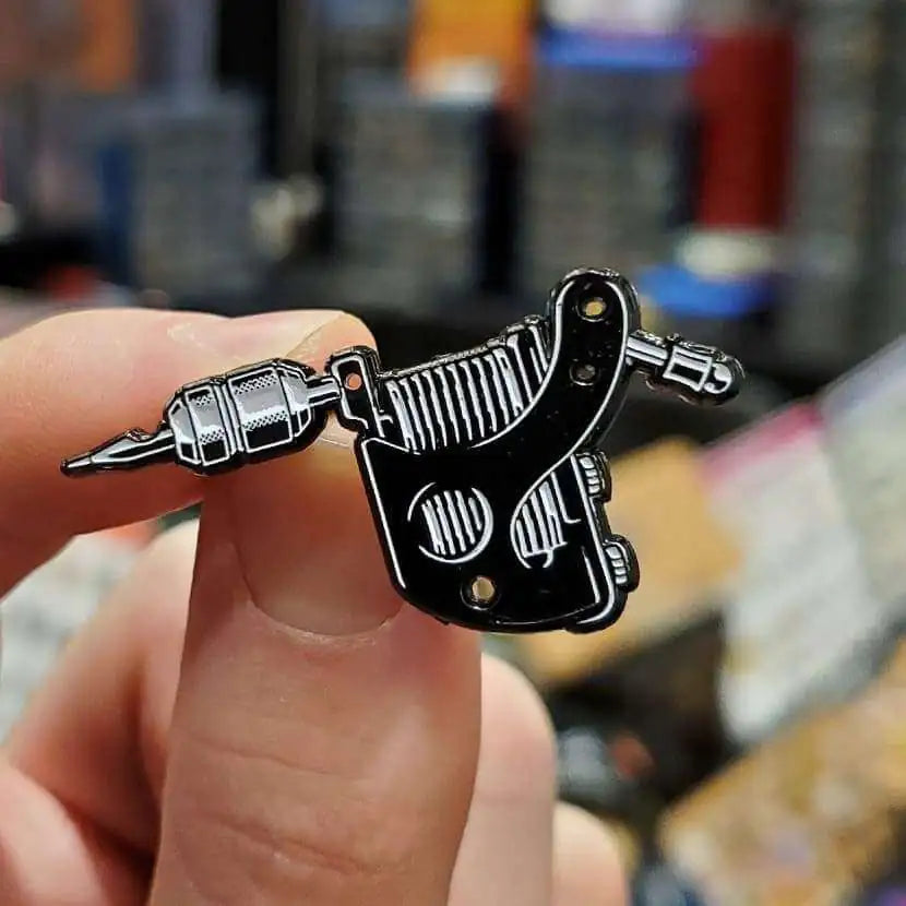 Tattoo Machine - Enamel Pin