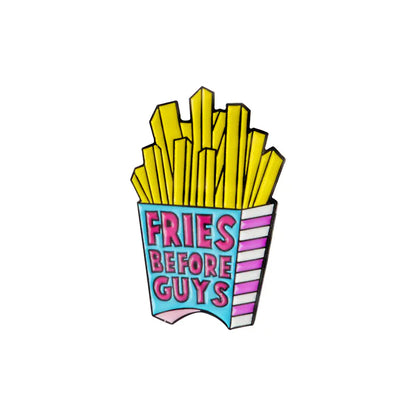 Hot Girl Cleaning Supplies- Enamel Pin