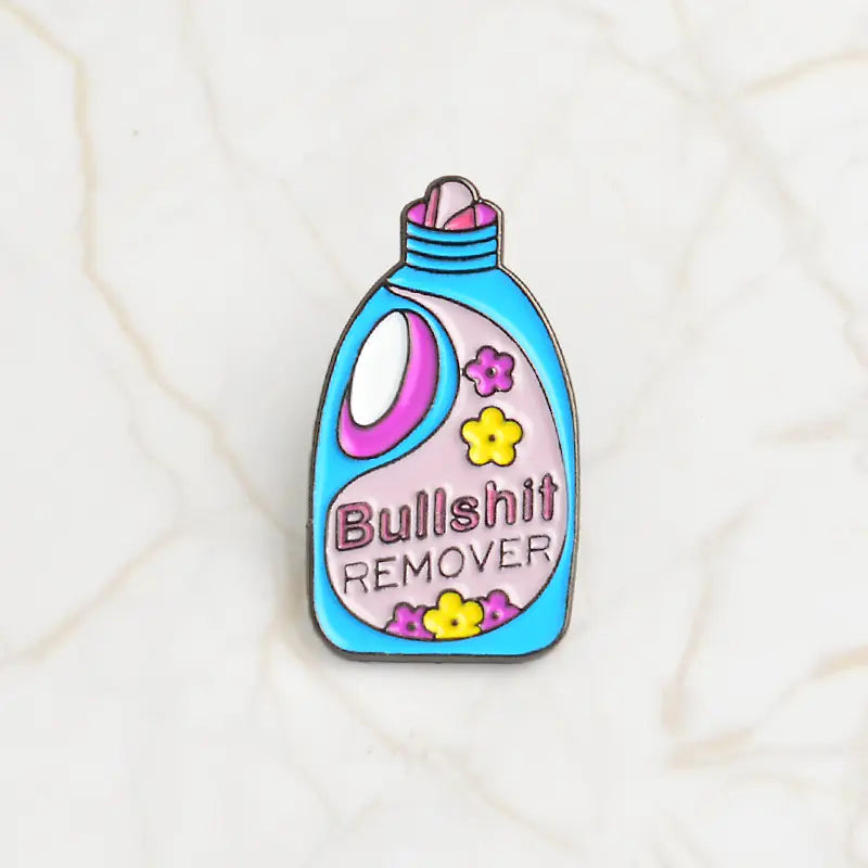 Hot Girl Cleaning Supplies- Enamel Pin