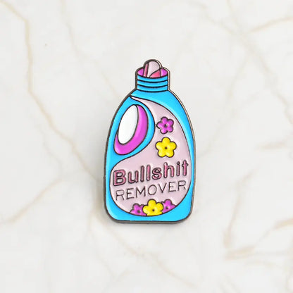 Hot Girl Cleaning Supplies- Enamel Pin