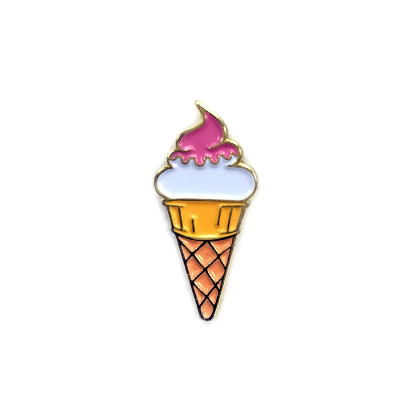 Ice Cream Cone - Enamel Pin