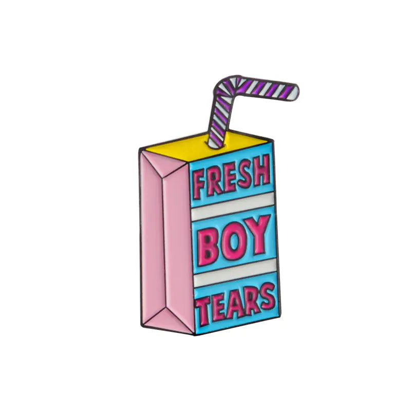 Hot Girl Cleaning Supplies- Enamel Pin