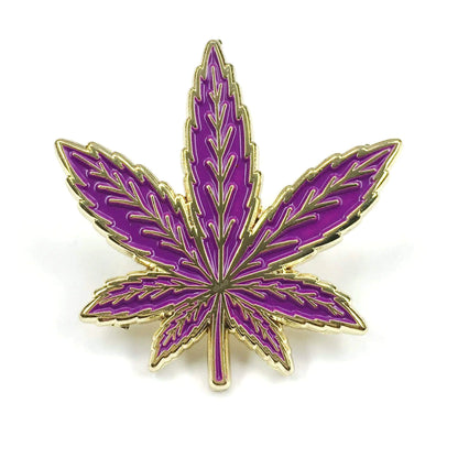 Weed Leaf - Enamel Pins
