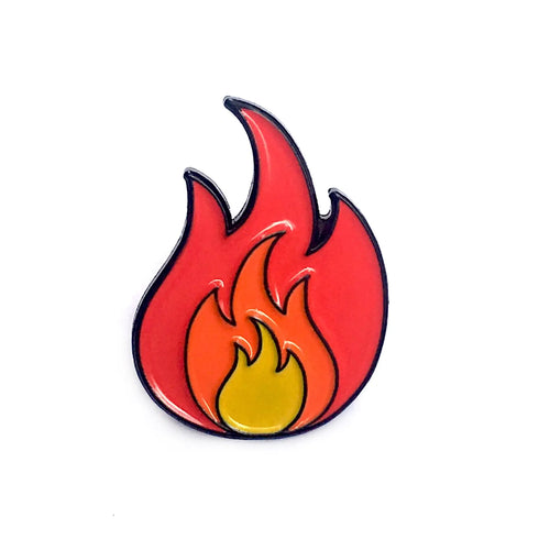 Fire - Enamel Pin