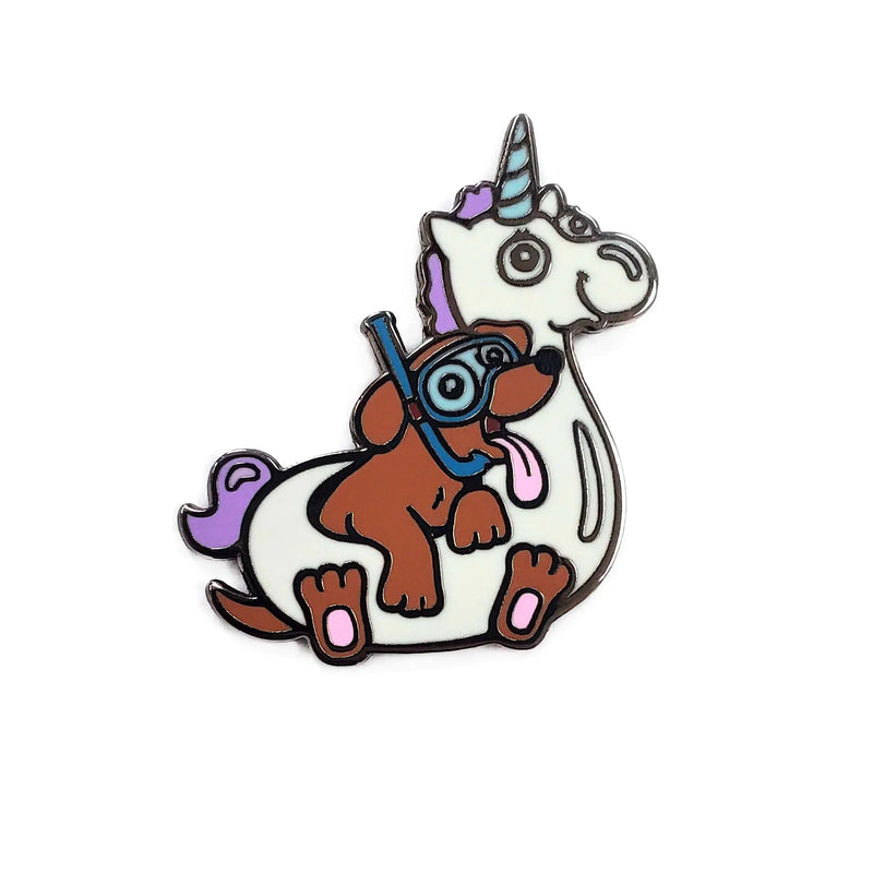 Pool Dog - Enamel Pin
