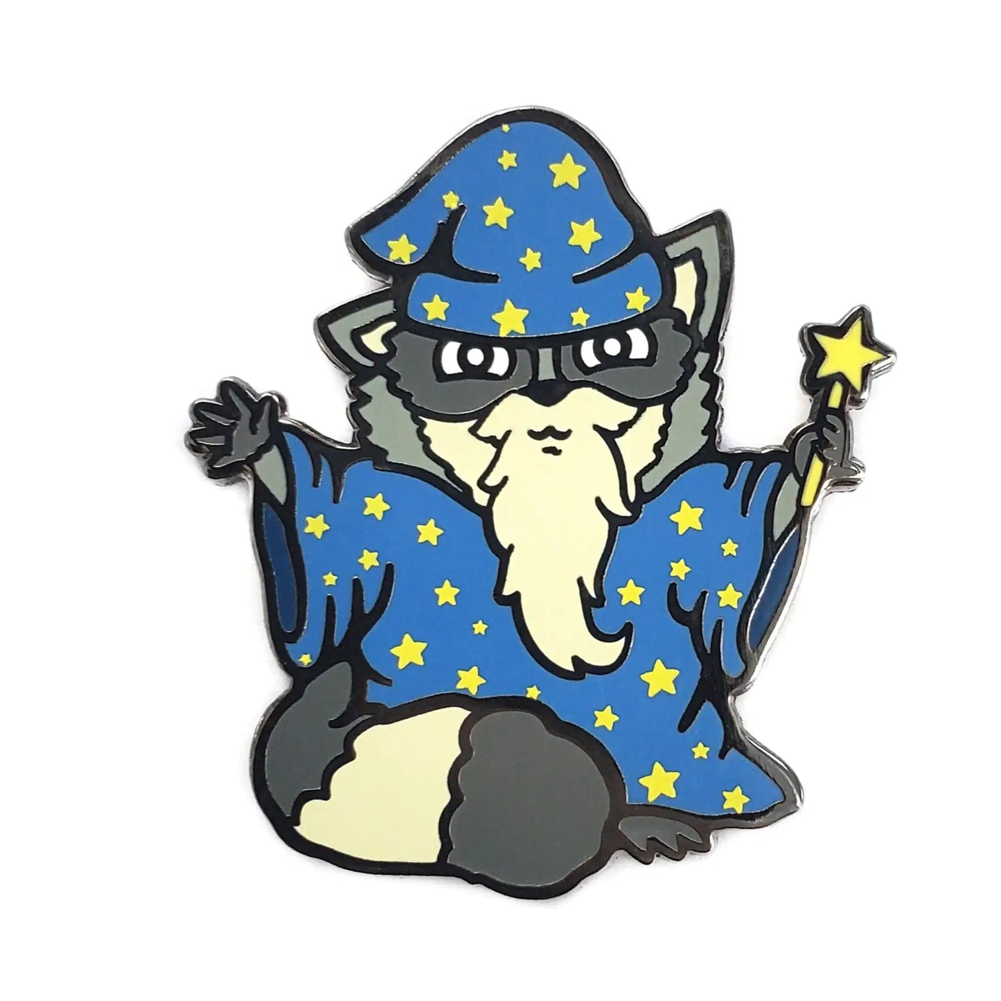 Wizard Raccoon - Enamel Pin