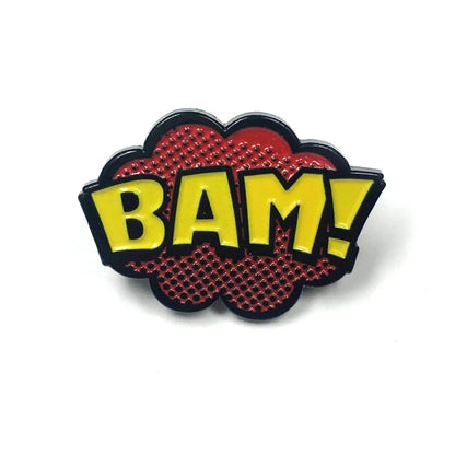 "BAM!" Pop Art - Enamel Pin