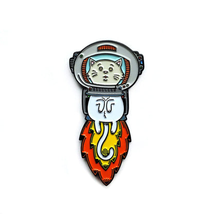 Astronaut kitty - Enamel Pins