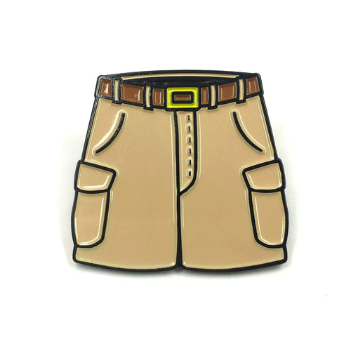 Cargo Shorts - Enamel Pin
